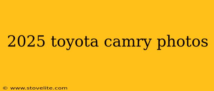 2025 toyota camry photos
